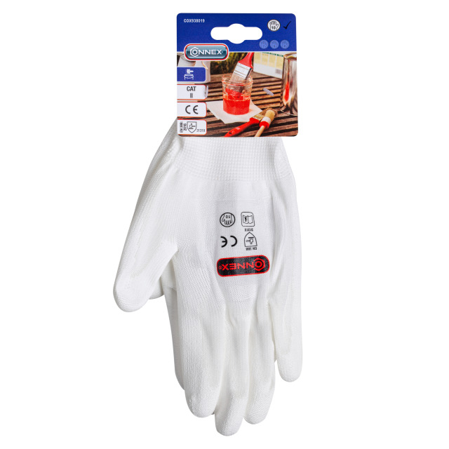 GUANTES PINTOR BLANCO T.10